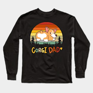 Corgi Dad  (130) Long Sleeve T-Shirt